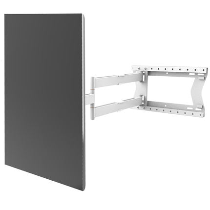 XTRARM Crius 100 cm Rotate 600 TV ophæng hvid - tvophaeng.dk