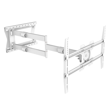 XTRARM Crius 100 cm Rotate 600 TV ophæng hvid - tvophaeng.dk