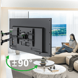 XTRARM Crius 100 cm Rotate 600 TV ophæng sort - tvophaeng.dk