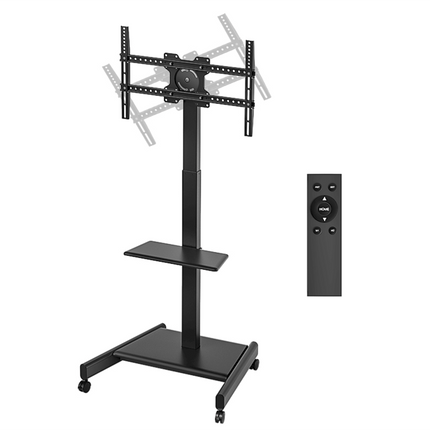 XTRARM Elektrisk TV stander Elevate sort - tvophaeng.dk