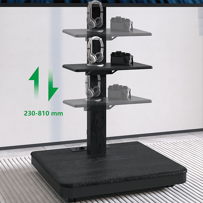 XTRARM TV Stander Elite sort elektrisk justerbar - tvophaeng.dk