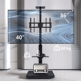 XTRARM TV Stander Elite sort manuel justerbar - tvophaeng.dk