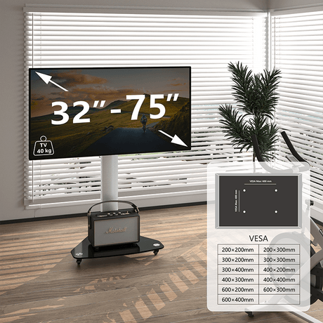 XTRARM TV Stander Proton 100 alu - tvophaeng.dk