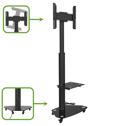 XTRARM TV Stander Proton 300 sort - tvophaeng.dk