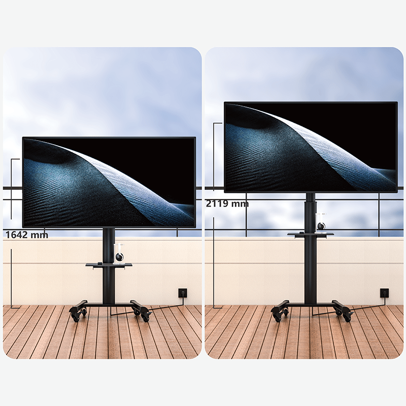 XTRARM TV Stander Proton 500 Sort - tvophaeng.dk