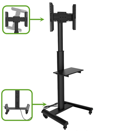 XTRARM TV Stander Proton 500 Sort - tvophaeng.dk