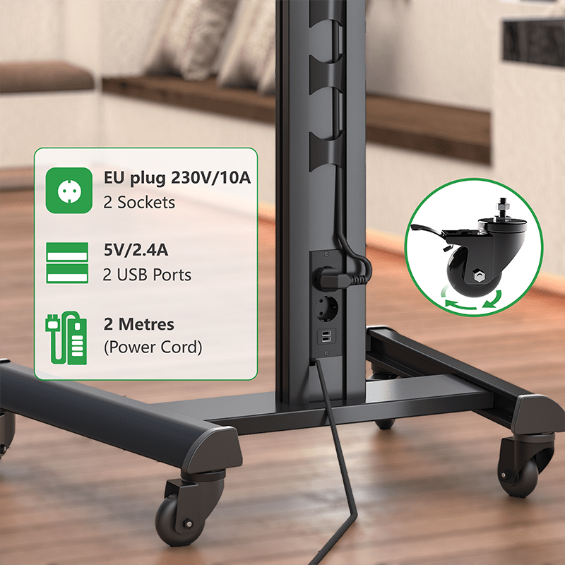 XTRARM TV Stander Proton 500 Sort - tvophaeng.dk