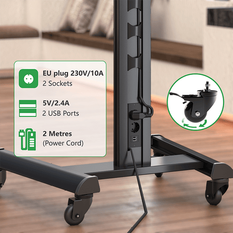 XTRARM TV Stander Proton 500 Sort - tvophaeng.dk